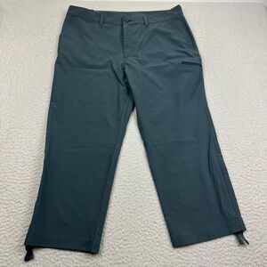 NWT Eddie Bauer Ripstop Crop Pants Women's 14 Gray Hiking Outdoor‎ Polyester NEW